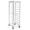 Lockwood Manufacturing Full Height 10 Tray Rack, Adjust Slides, 6" Centers For 18" Wide Pans RR69-10 - alternate 1